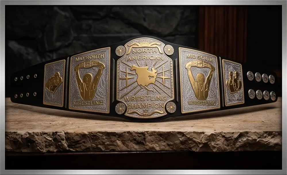 Mid South North American Heavyweight Championship Belt - Image 2