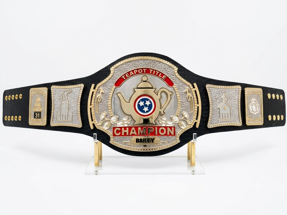 Teapot Custom Championship Belt - Image 2