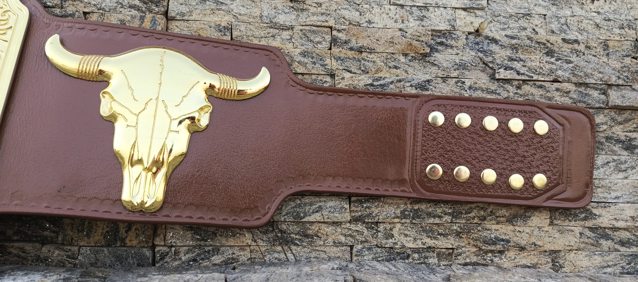 Custom Flex Wrestling Stempad Championship Belt - Image 11