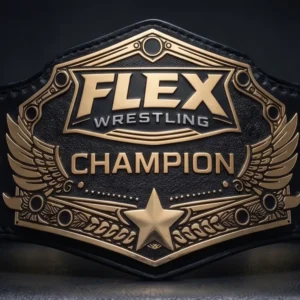 custom flex Wrestling Championship Belt