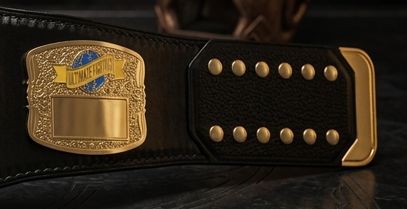 Old School UFC Championship Belt - Image 4